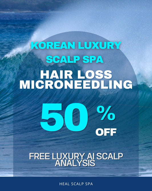✨ New Client Offer 50% Off Hair Loss Microneedling ✨