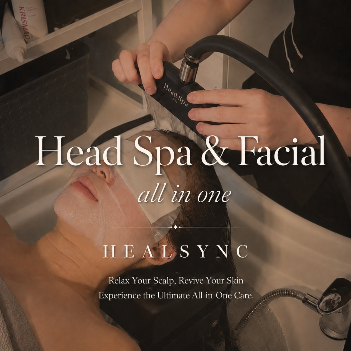 Head Spa & Facial All-in-One – 90 Minutes