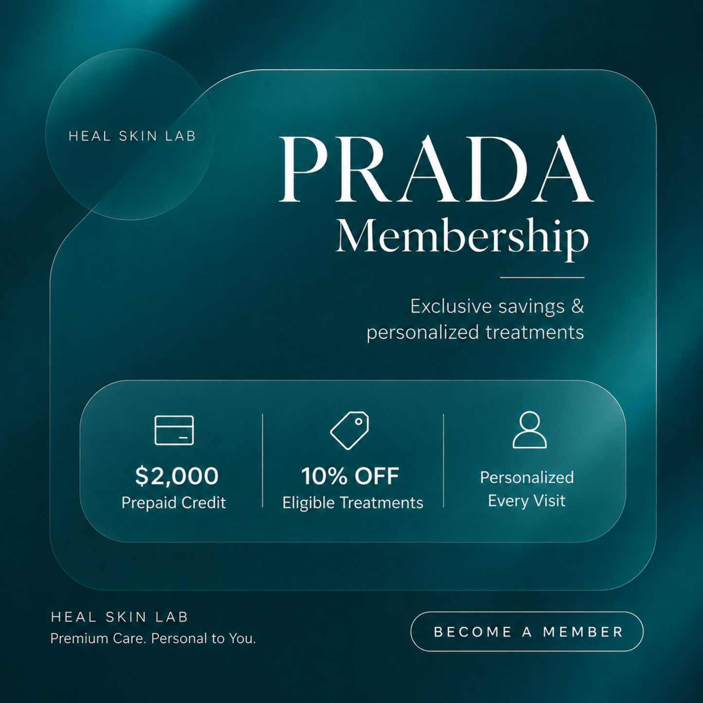 PRADA Membership – $2,000 Prepaid Credit