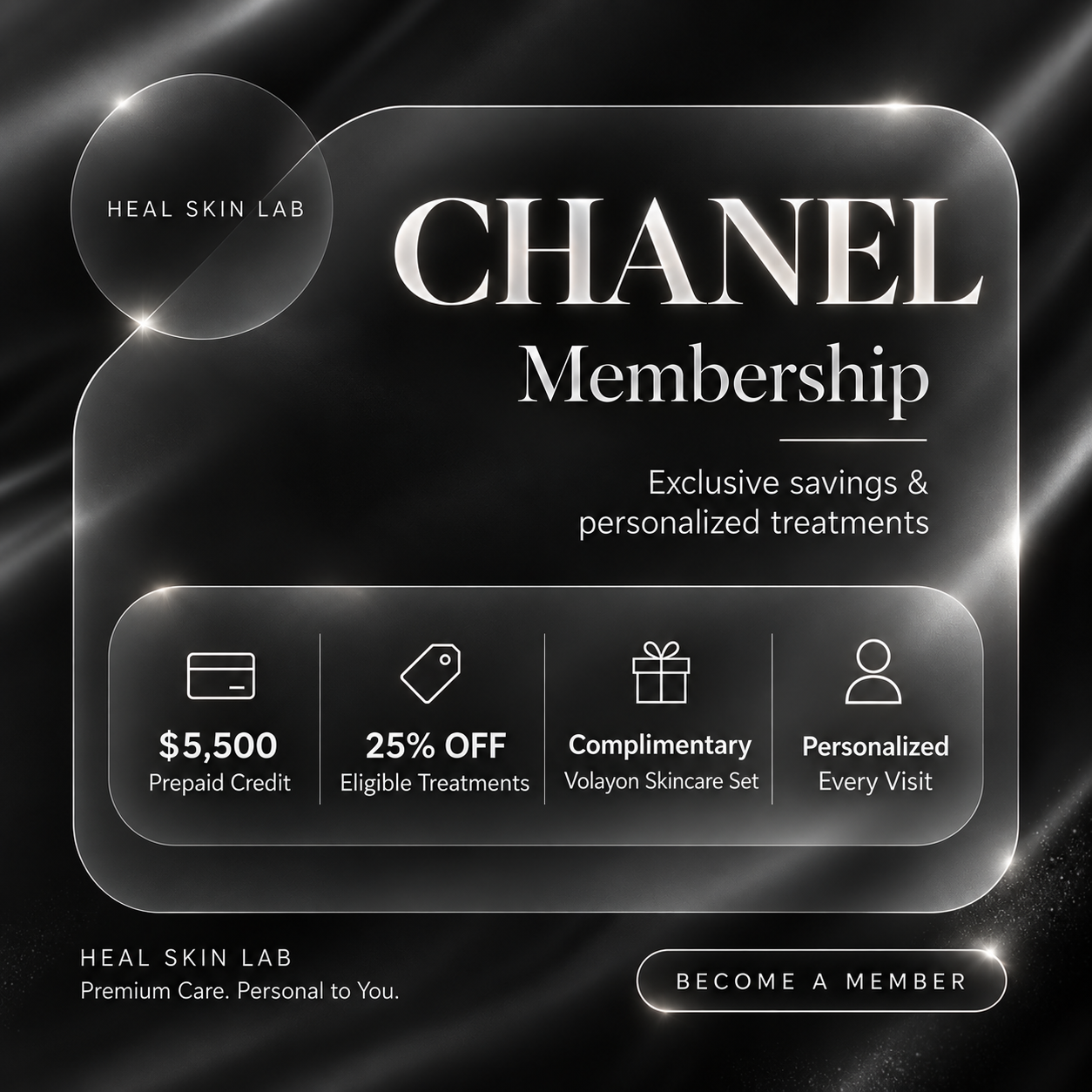 CHANEL Membership – $5,500 Prepaid Credit