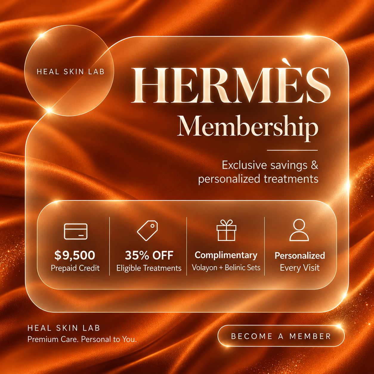 HERMÈS Membership – $9,500 Prepaid Credit
