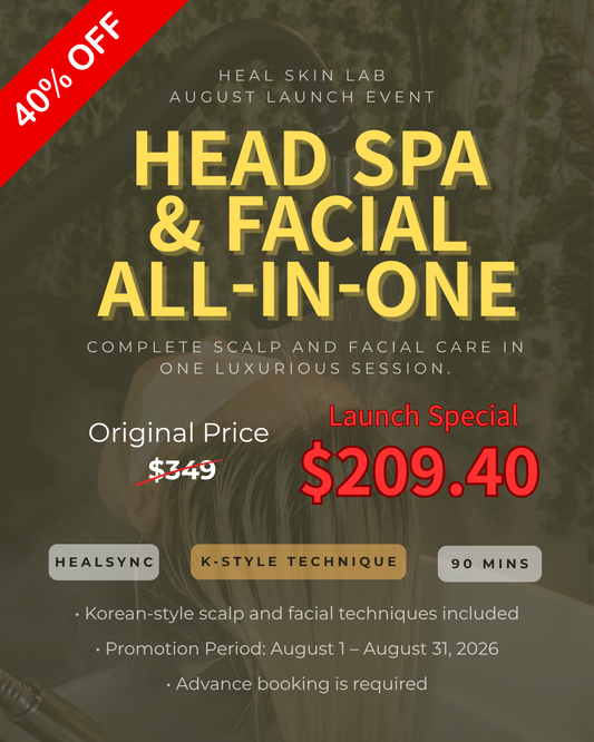 HEAD SPA & FACIAL ALL-IN-ONE