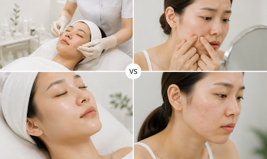 Why Professional Acne Extraction Is Different From Popping Acne at Home