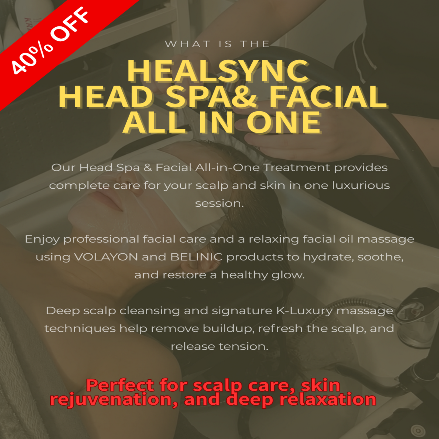 August Launch Special | Head Spa & Facial All-in-One – 90 Minutes