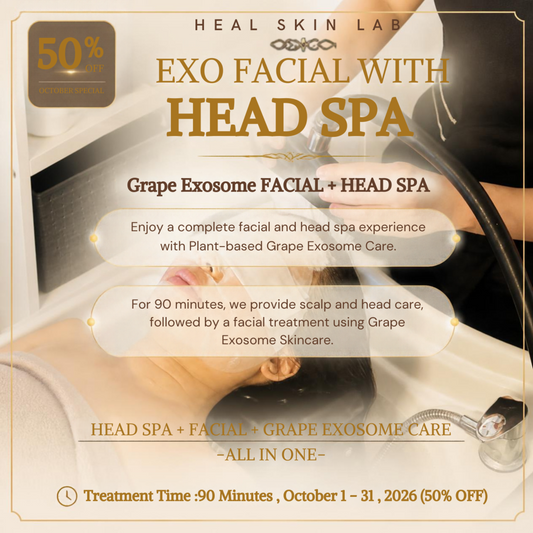 K-PREMIUM EXOSOME FACIAL & HEAD SPA