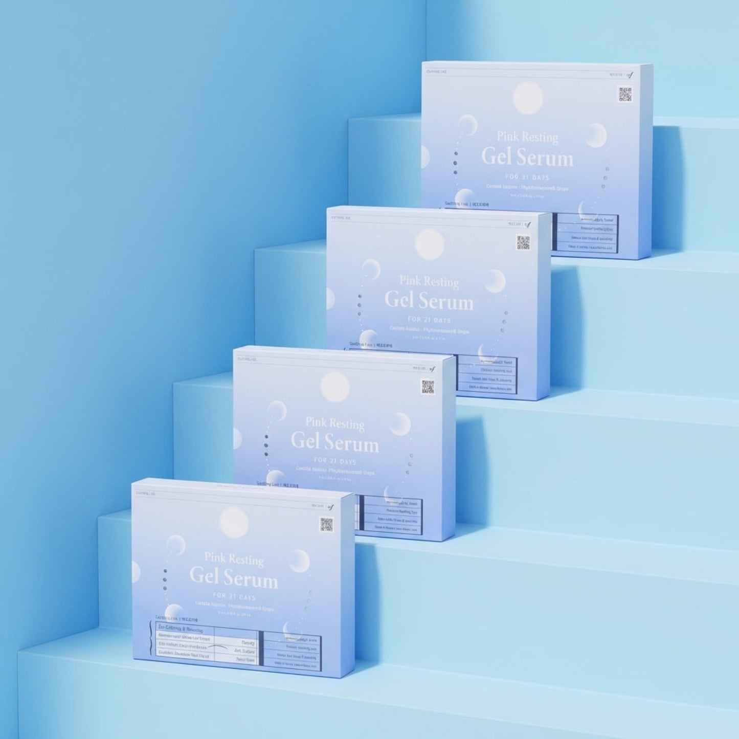Pink Resting Gel Serum For 21 Days