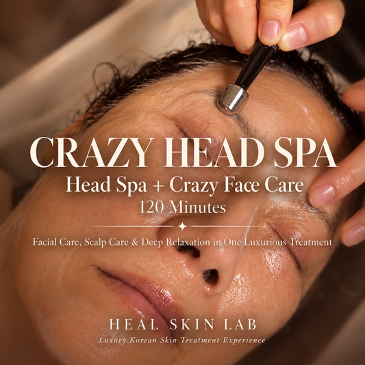CRAZY HEAD SPA | Head Spa + Face Care – 120 Minutes